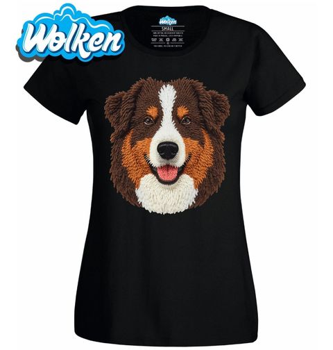 Obrázek produktu Dámské tričko Háčkovaný Australský ovčák