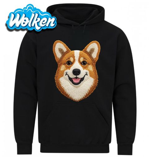 Obrázek produktu Pánská mikina Háčkovaný Corgi Pembroke