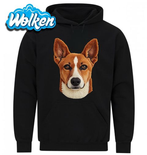 Obrázek produktu Pánská mikina Háčkovaný Basenji