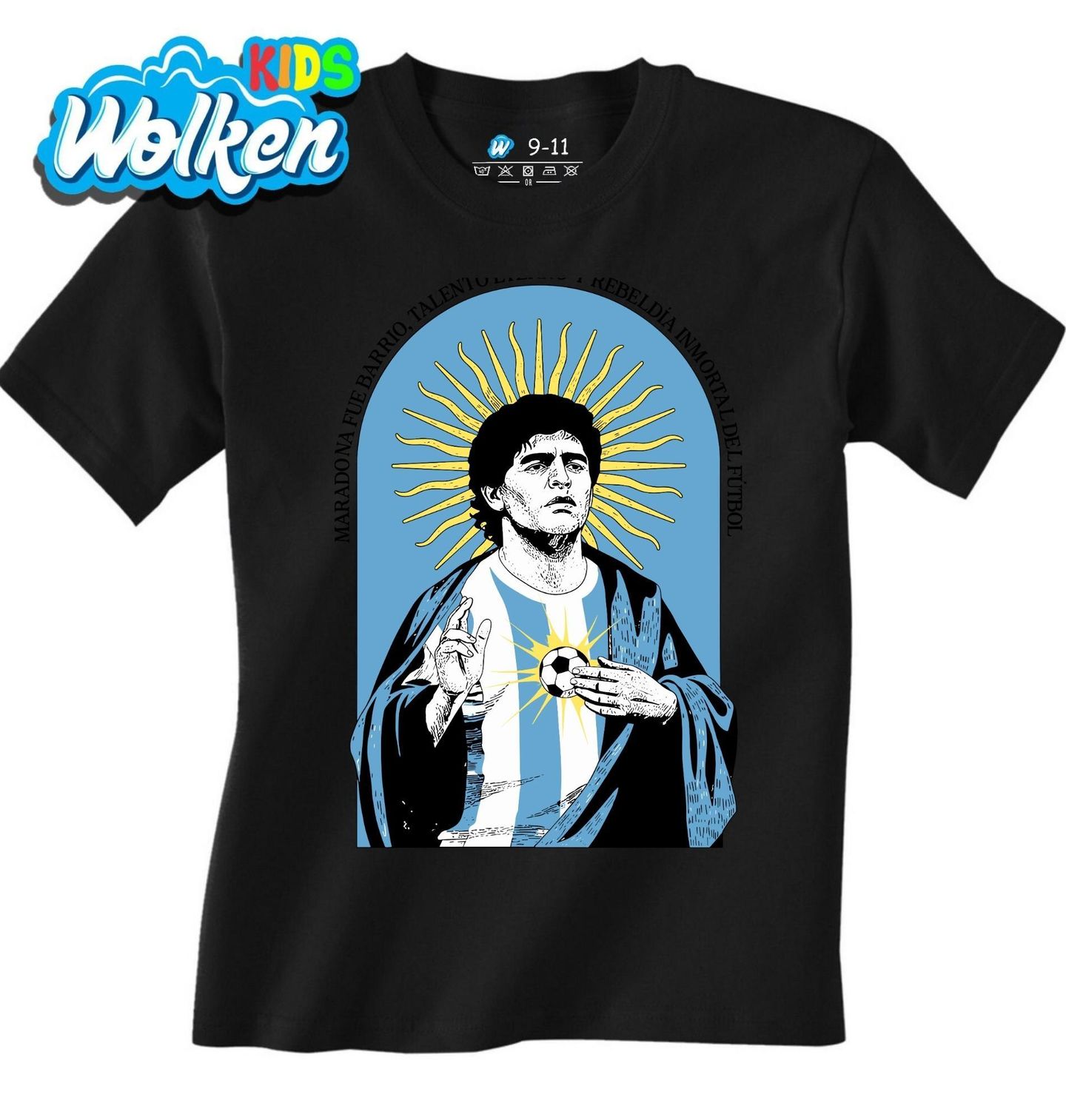 Dětské tričko Bůh Fotbalu Diego Maradona.jpg