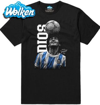 Pánské tričko Bůh Diego Maradona DIOS 10.jpg