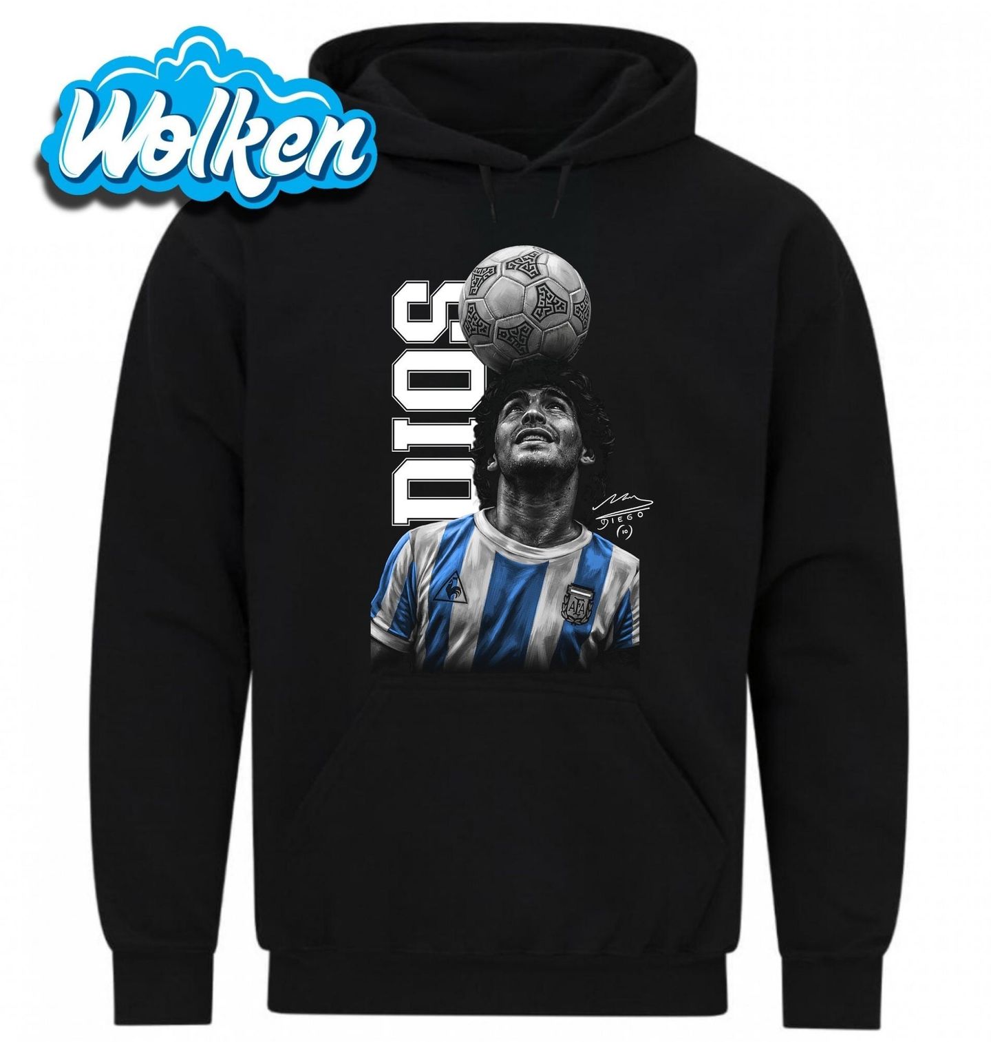 Mikina Bůh Diego Maradona DIOS 10.jpg