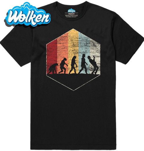 Obrázek produktu Pánské tričko Retro Evoluce Kytaristy