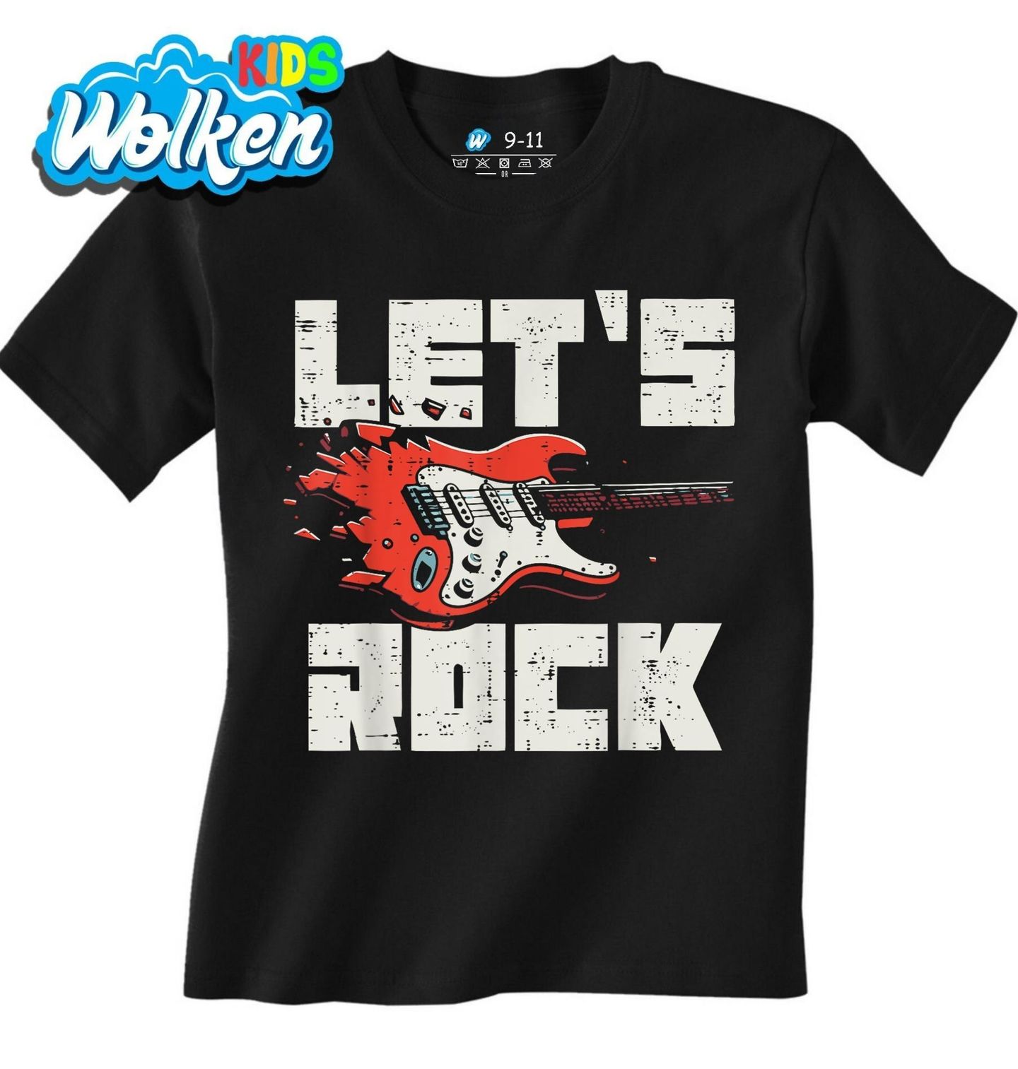 Dětské tričko Elektrická Kytara Let’s Rock.jpg