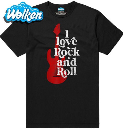 Obrázek produktu Pánské tričko Miluju Rock and Roll I Love Rock and Roll