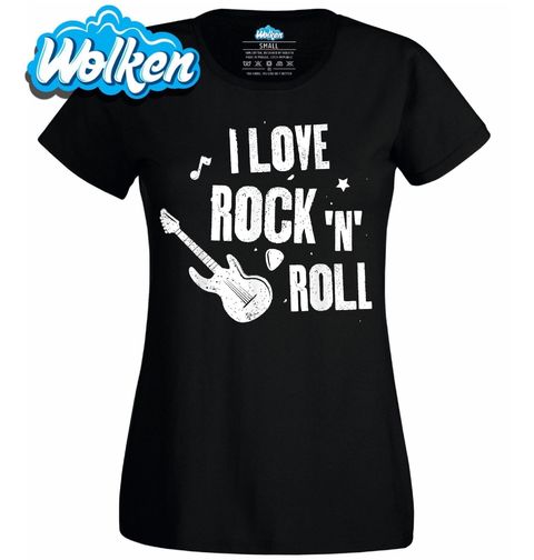 Obrázek produktu Dámské tričko I Love Rock ’n’ Roll