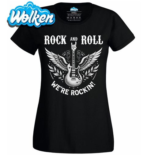 Obrázek produktu Dámské tričko Kytara s Křídly We’re Rockin!