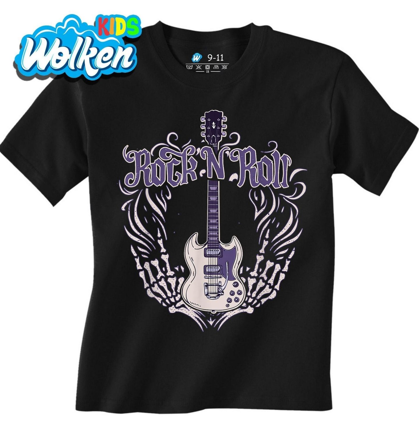 Dětské tričko Temná Kytara Rock N Rollu.jpg