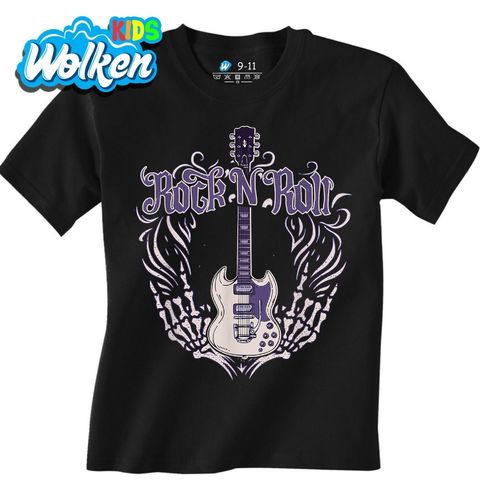 Obrázek produktu Dětské tričko Temná Kytara Rock N Rollu