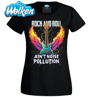Dámské tričko Rock and Roll není hluk.jpg