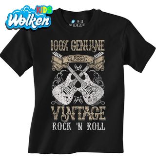 Dětské tričko 100% Genuine Classic Vintage Rock ’N Roll.jpg