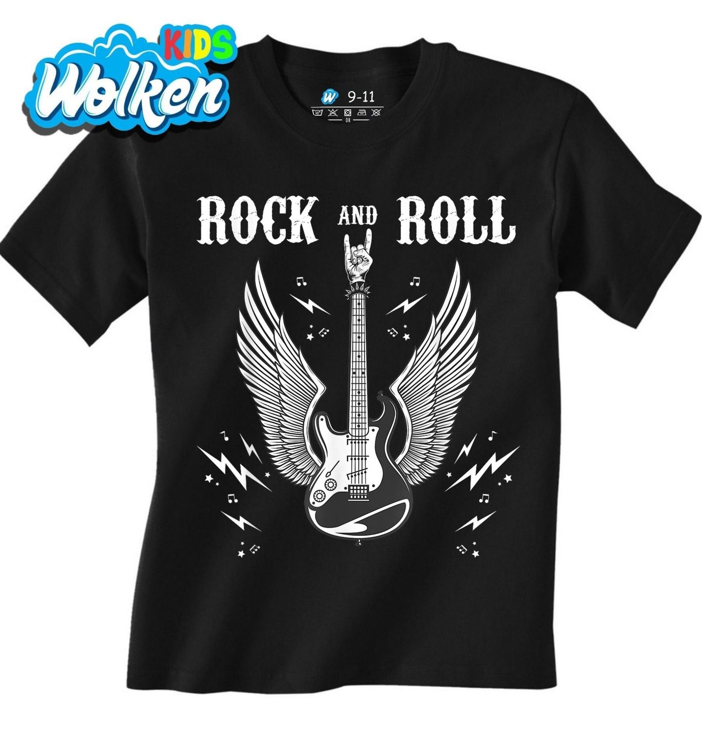 Dětské tričko Andělská Kytara Rock and Rollu.jpg