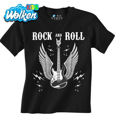 Obrázek produktu Dětské tričko Andělská Kytara Rock and Rollu