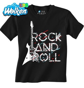 Dětské tričko Elektrická Kytara Glitch Rock and Rollu.jpg