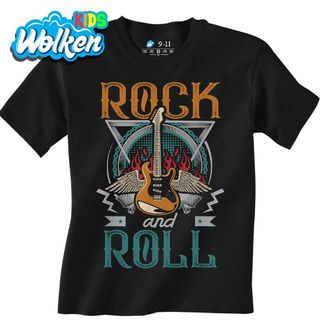 Dětské tričko Ohnivá Křídla Rocku Rock and Rollu.jpg
