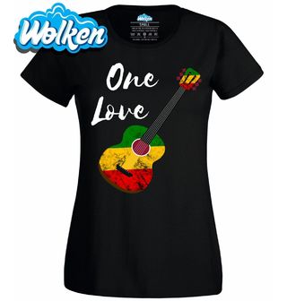 Dámské tričko Rasta Kytara One Love.jpg