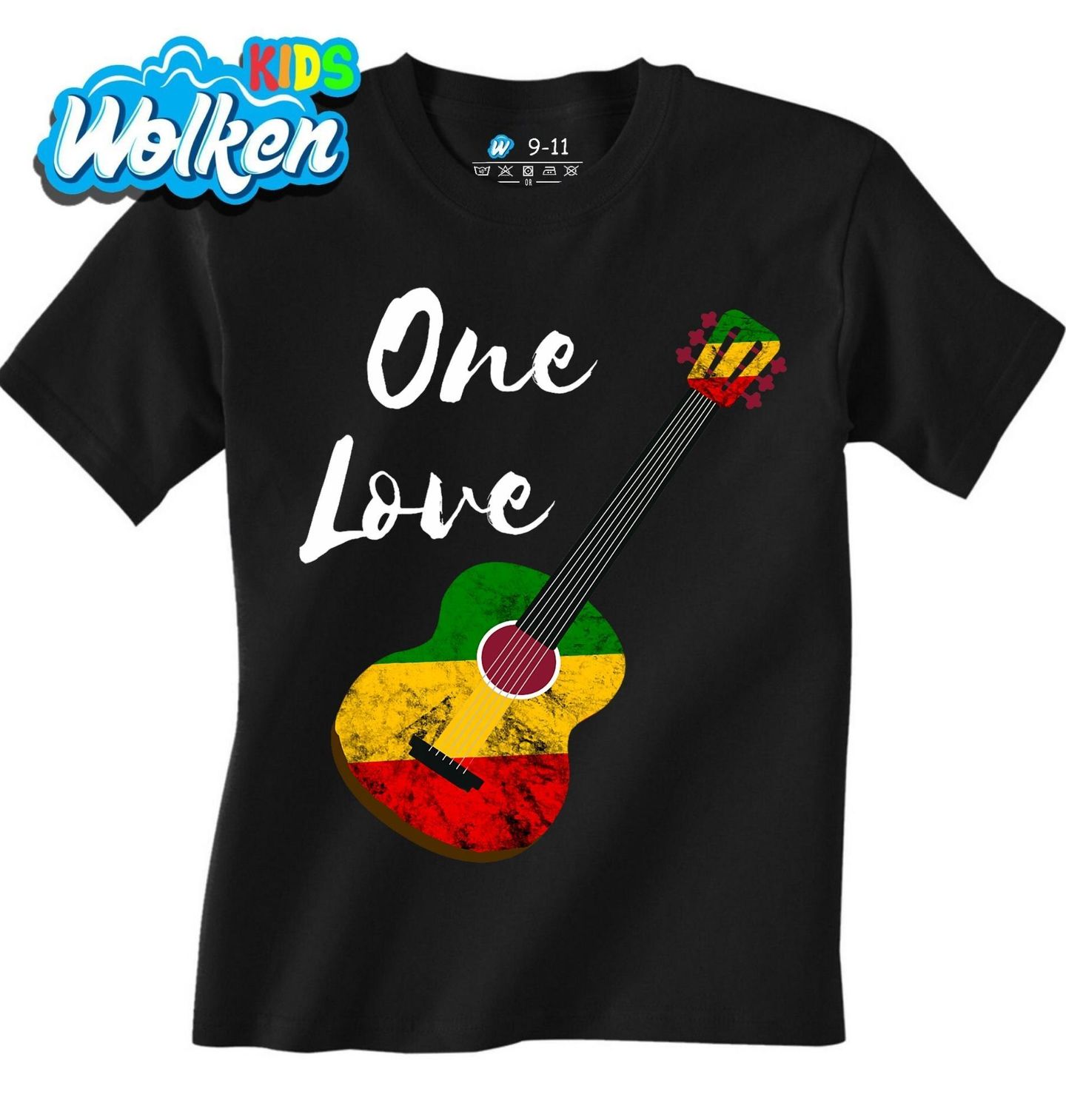 Dětské tričko Rasta Kytara One Love.jpg