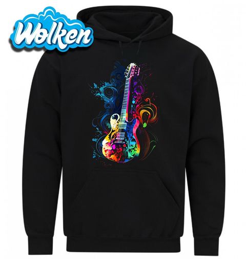 Obrázek produktu Pánská mikina Elektrická Kytara Symfonie Barev