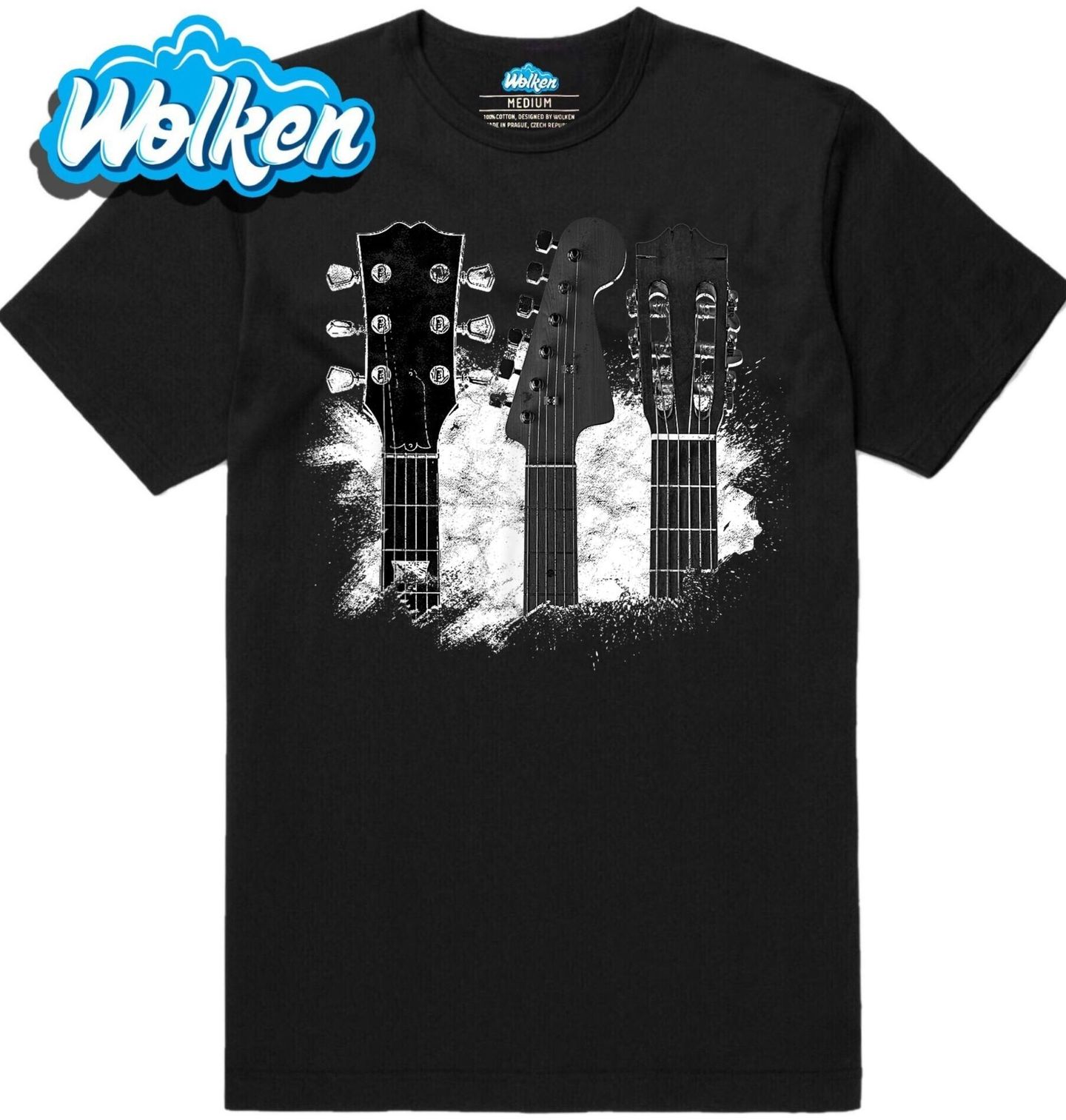 Pánské tričko Hlavy Kytar.jpg