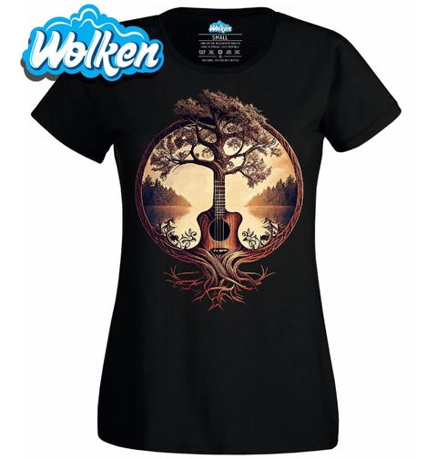 Obrázek produktu Dámské tričko Kytarový Strom Života