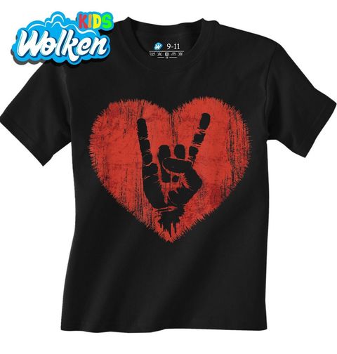 Obrázek produktu Dětské tričko Srdce Rockera
