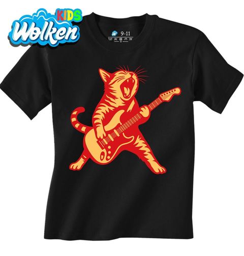 Obrázek produktu Dětské tričko Řvoucí Kočka Rock and Roll