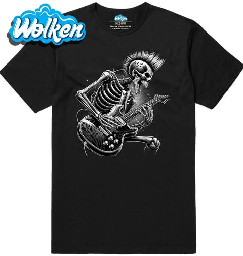 Obrázek produktu Pánské tričko Punkáč Kostlivec s Čírem