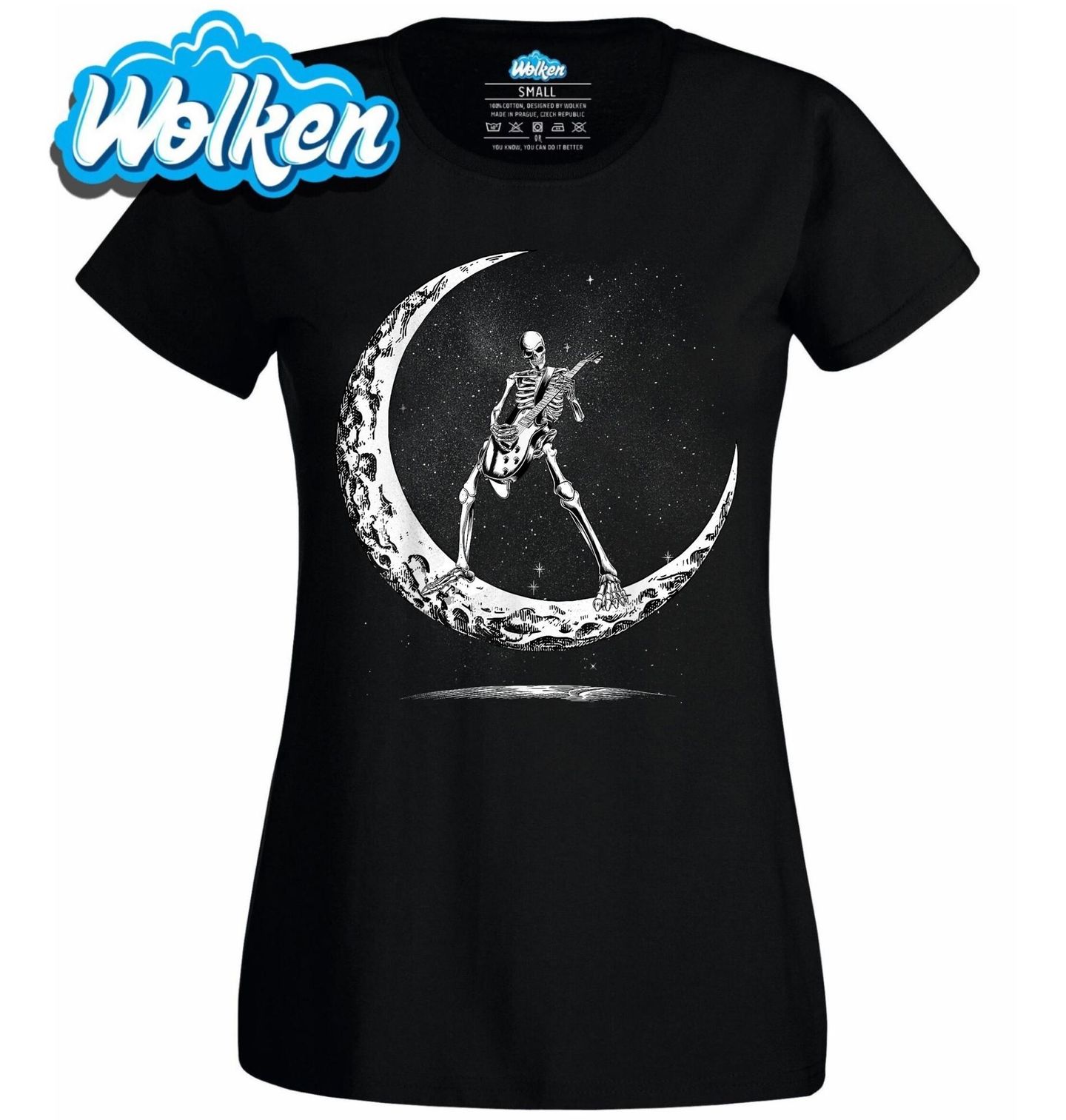 Dámské tričko Půlnoční Kostlivcův Koncert na Měsíci.jpg