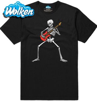 Pánské tričko Kostlivec v Rytmu Rock and Roll.jpg