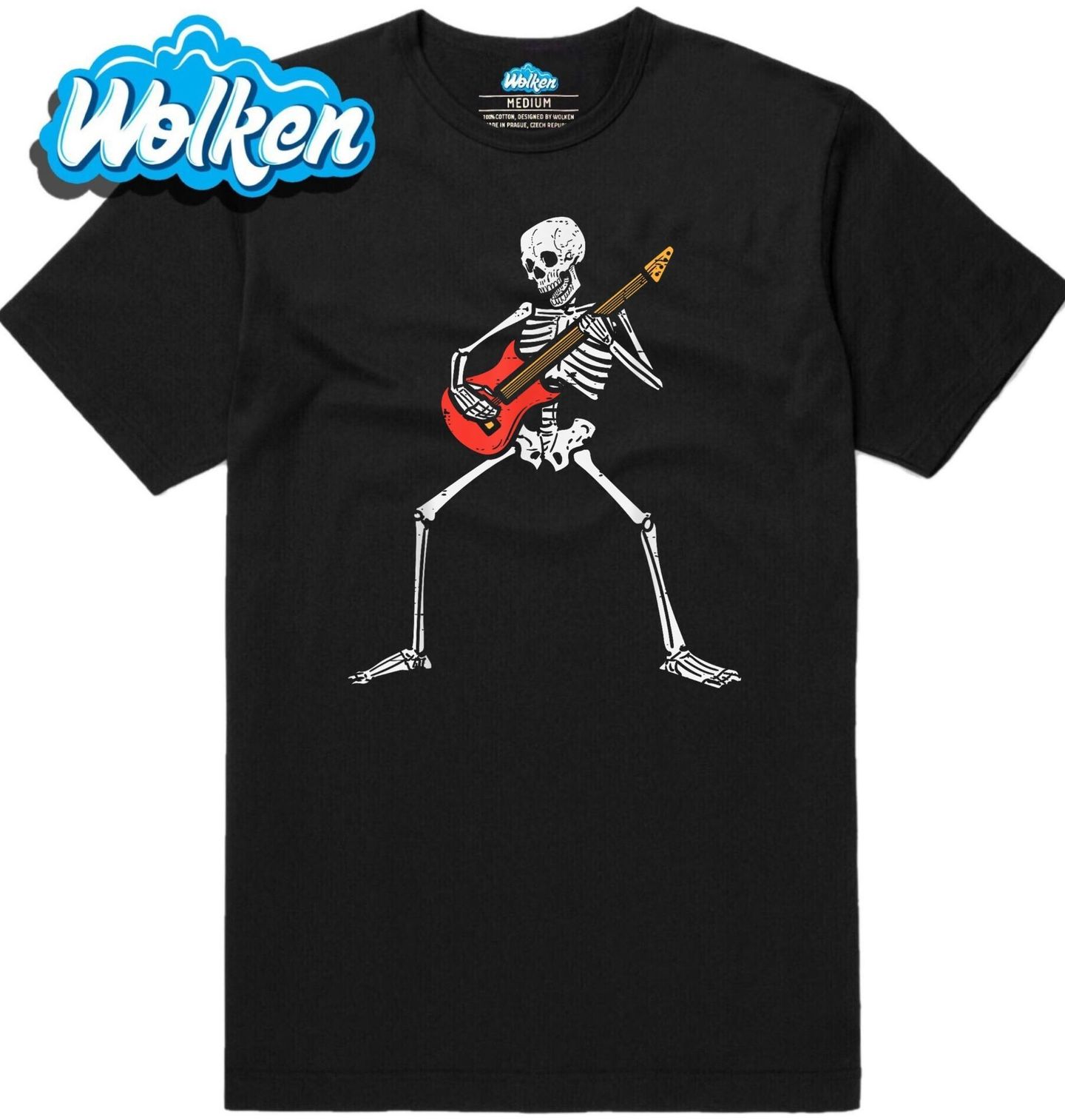 Pánské tričko Kostlivec v Rytmu Rock and Roll.jpg