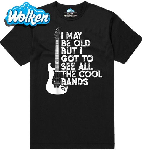 Obrázek produktu Pánské tričko Možná jsem starý, ale viděl jsem všechny ty skvělé kapely