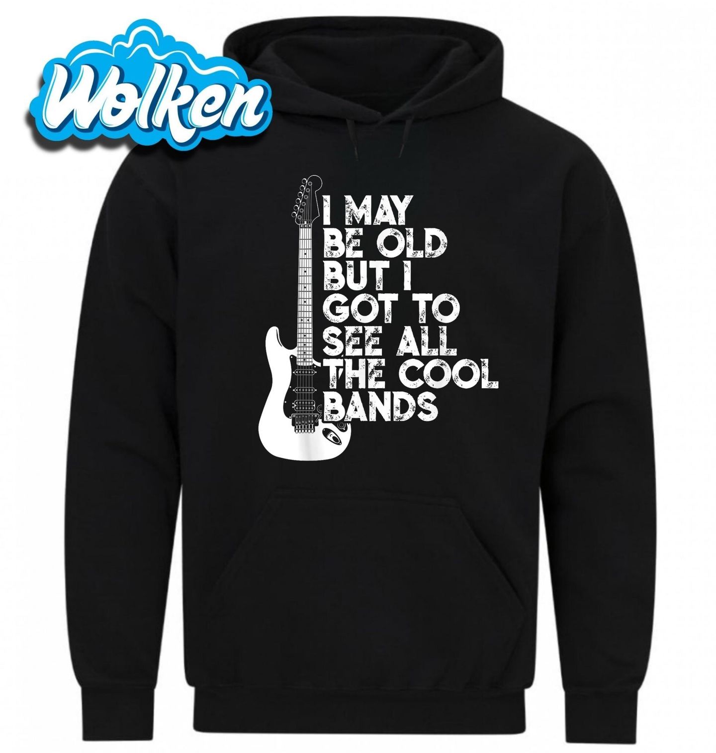 Mikina Možná jsem starý, ale viděl jsem všechny ty skvělé kapely.jpg