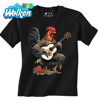 Dětské tričko Kohout s Akustickou Kytarou.jpg