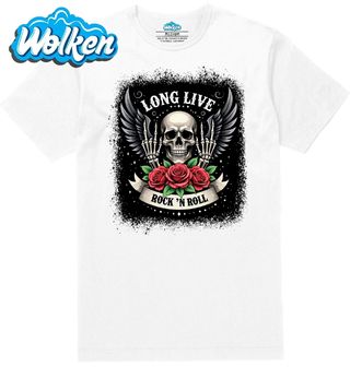 Pánské tričko  Nesmrtelný Rocker Long Live Rock and Roll.jpg