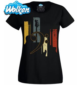 Dámské tričko Retro Baskytary.jpg