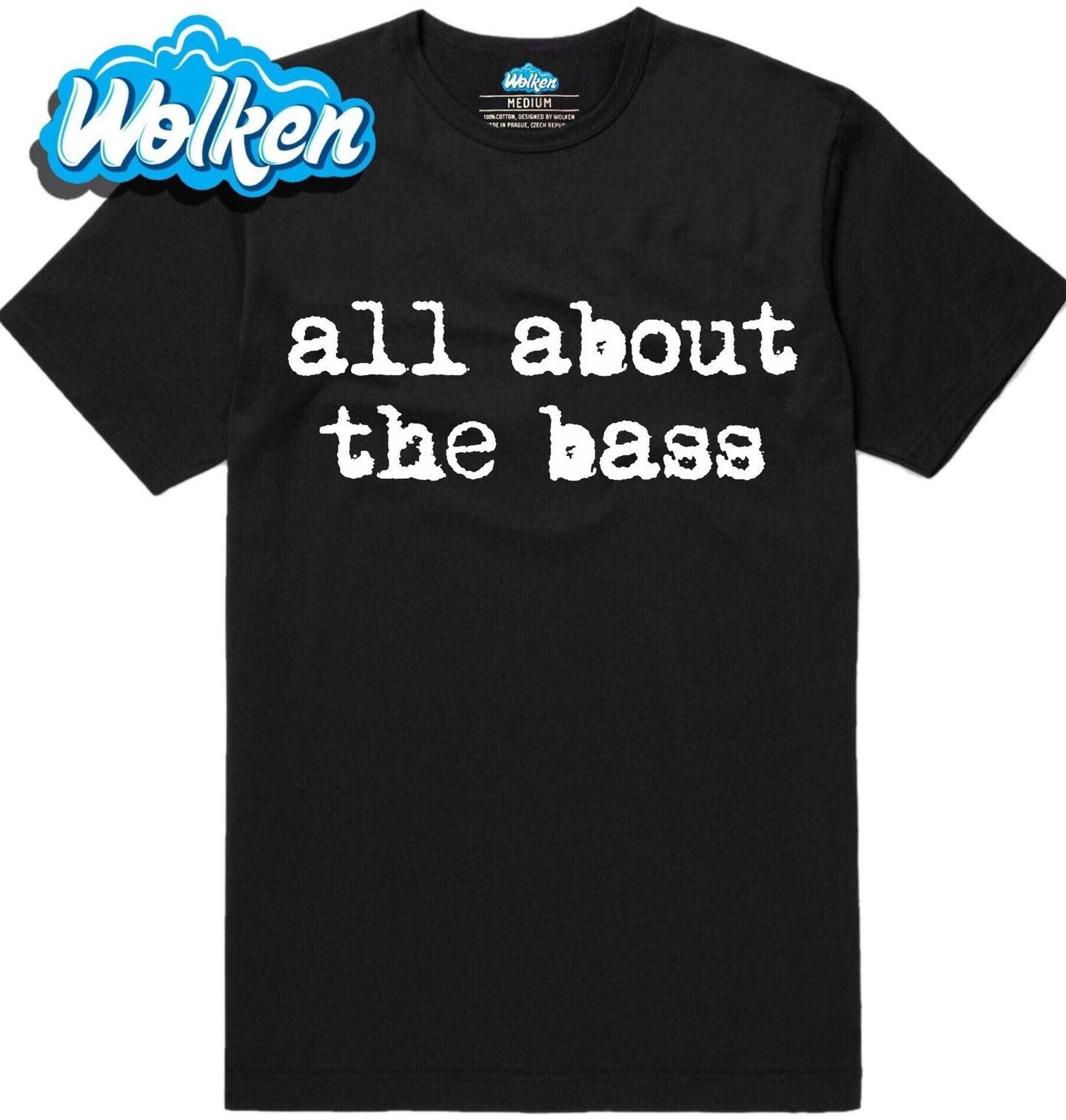 Pánské tričko Všechno je o Base All About The Bass.jpg