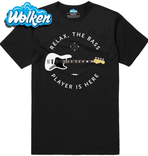 Obrázek produktu Pánské tričko Klid, basák je tady Relax, The Bass Player Is Here