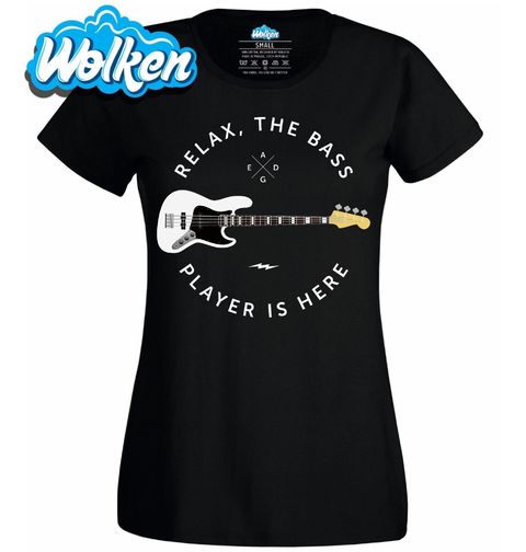 Obrázek produktu Dámské tričko Klid, basák je tady Relax, The Bass Player Is Here