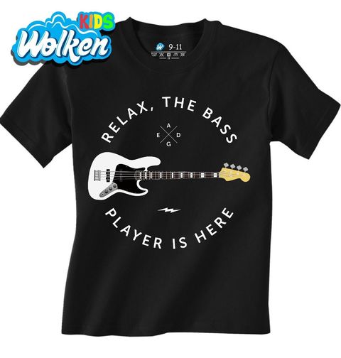 Obrázek produktu Dětské tričko Klid, basák je tady Relax, The Bass Player Is Here
