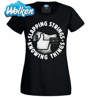 Dámské tričko Plácám do strun – vím, co dělám.jpg