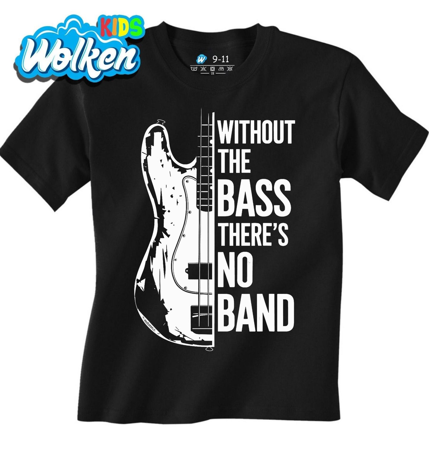 Dětské tričko Bez basy není kapela Without the bass there’s no band.jpg