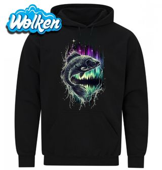 Mikina Výskok Kapra při Polární Záři.jpg