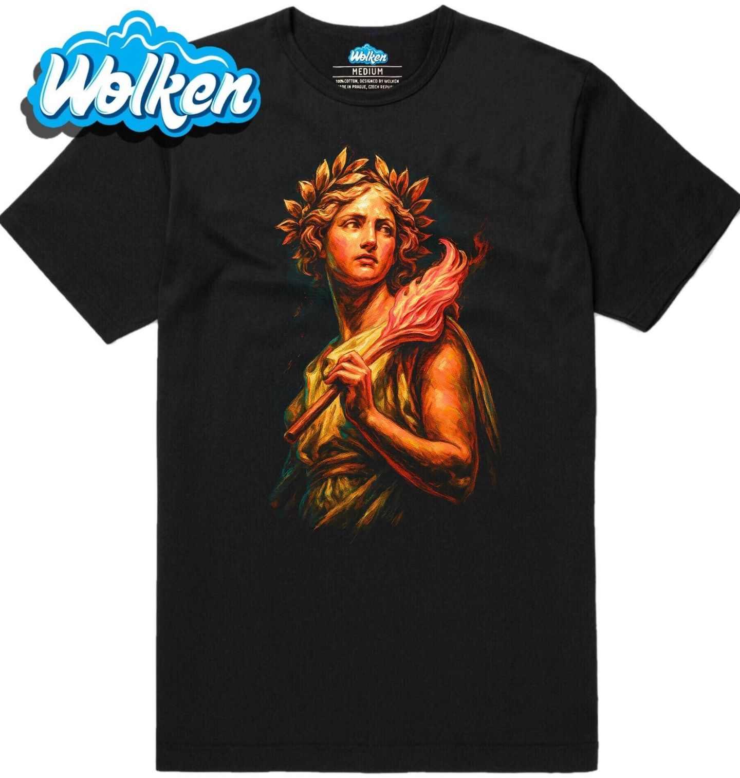 Pánské tričko Prométheus Oheň Poznání.jpg