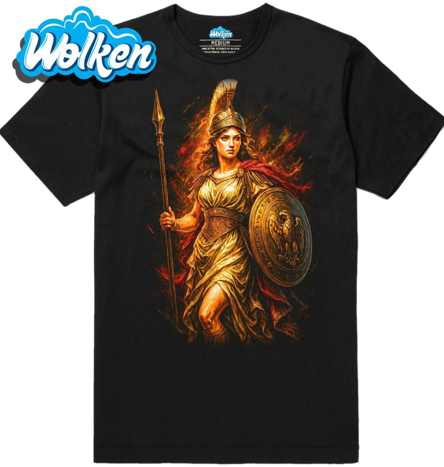 Pánské tričko Athéna Bohyně Moudrosti a Války.jpg