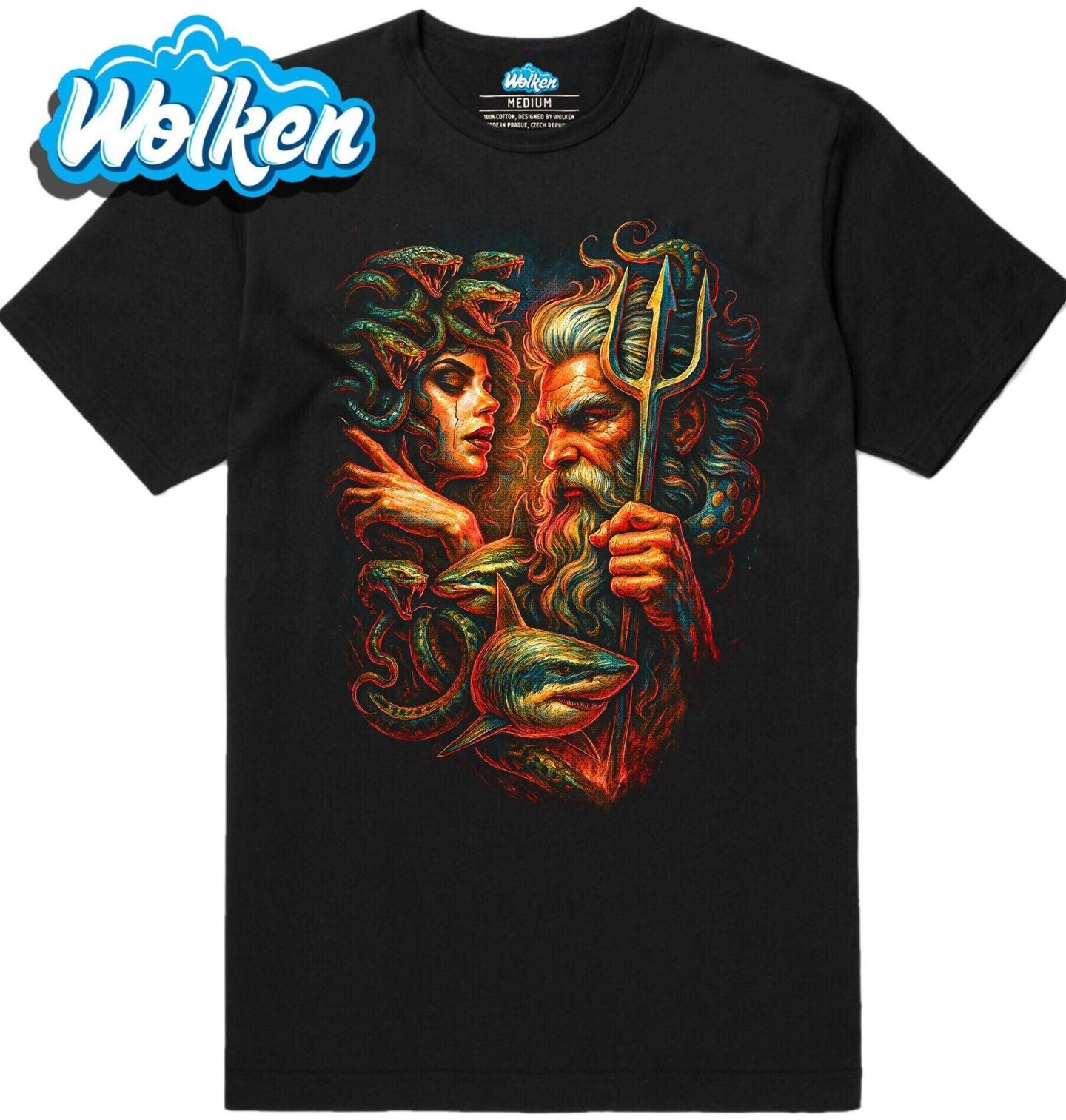 Pánské tričko Poseidón a Medúza.jpg