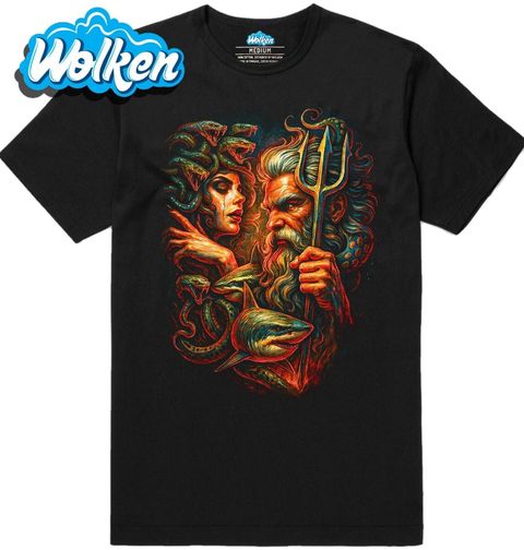 Obrázek produktu Pánské tričko Poseidón a Medúza