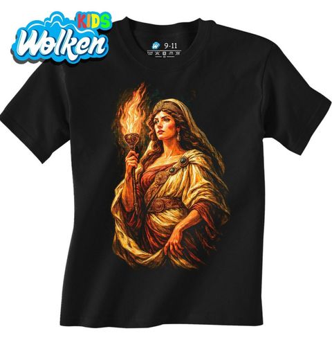 Obrázek produktu Dětské tričko Bohyně Hestia Plamen Věčného Domova