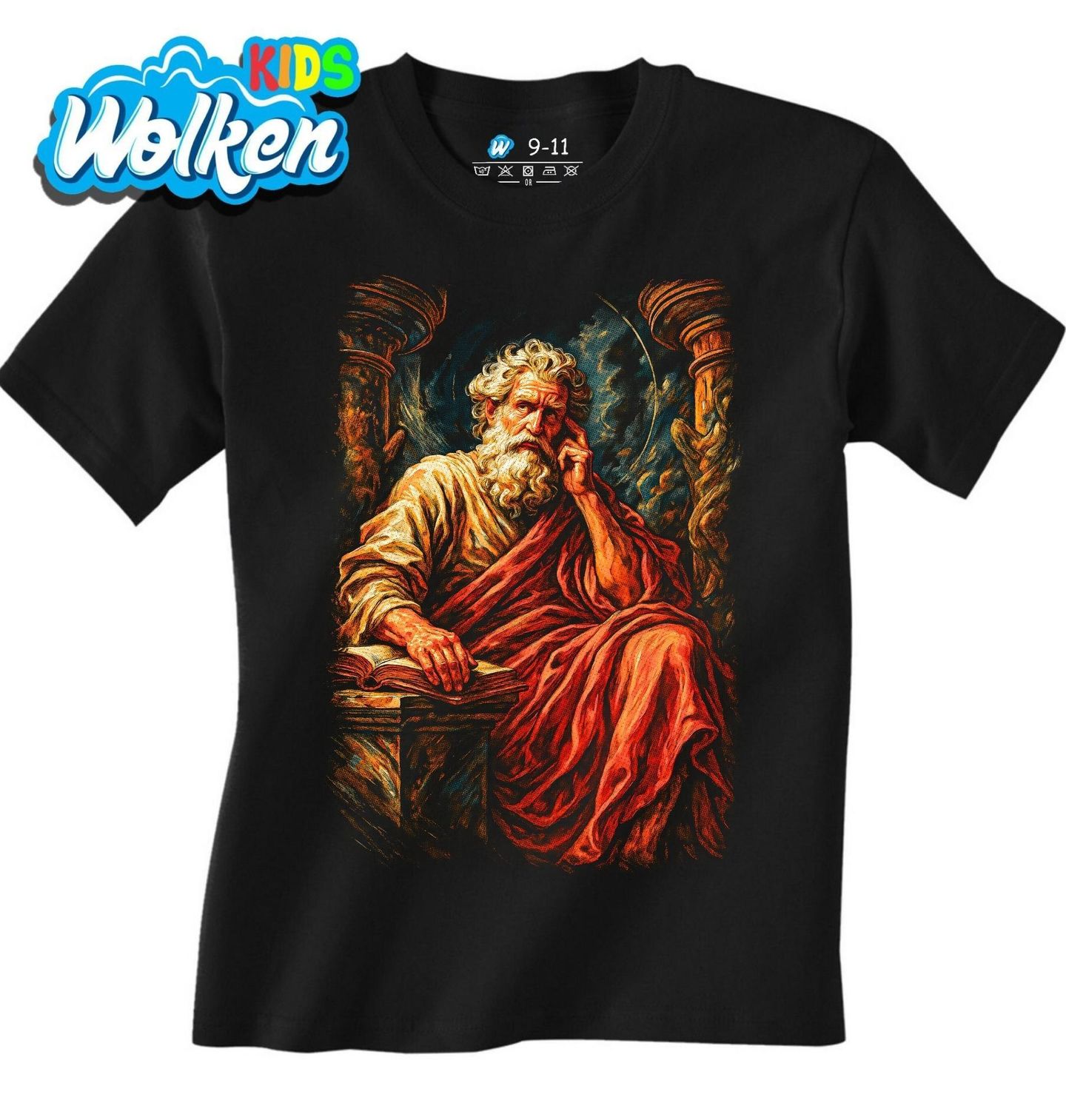 Dětské tričko Aristotelés ze Stageiry.jpg