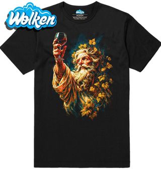 Pánské tričko Řecký Bůh Vína Dionysus.jpg