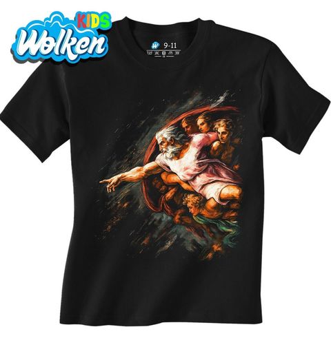 Obrázek produktu Dětské tričko Stvoření Adama Dotek života